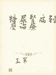 糖尿肾病到底怎么治疗