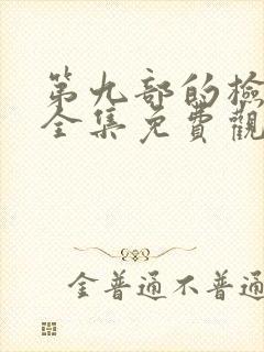 第九部的检察官全集免费观看