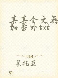 某某全文无删减加番外txt