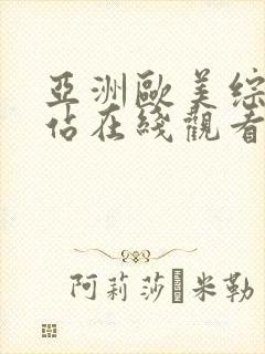 亚洲欧美综合网站在线观看