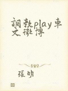 调教play车文微博