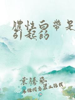 脓性白带是什么引起的