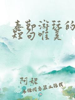 春节游玩的句子短句唯美