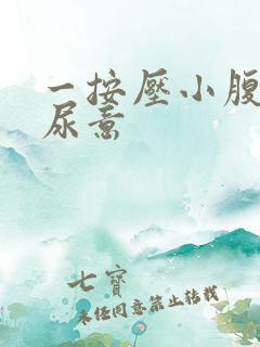 一按压小腹就有尿意