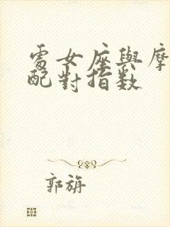 处女座与摩羯座配对指数