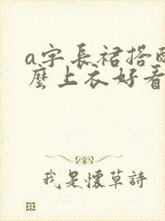 a字长裙搭配什么上衣好看