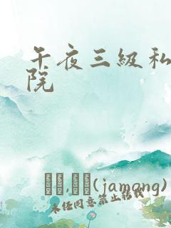 午夜三级私人影院