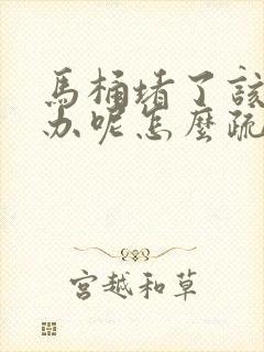 马桶堵了该怎么办呢怎么疏通