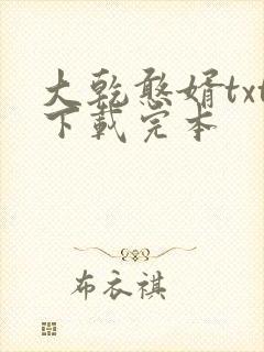 大乾憨婿txt下载完本