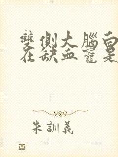 双侧大脑白质散在缺血灶是什么意思