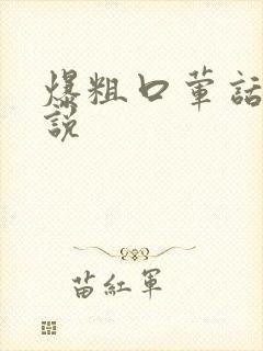 爆粗口荤话h小说