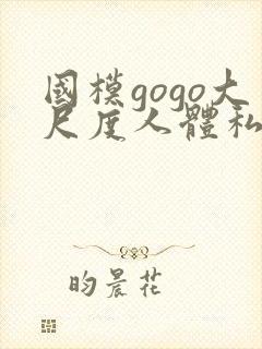 国模gogo大尺度人体私拍