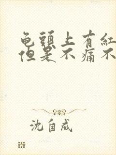 龟头上有红点,但是不痛不痒