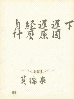 月经迟迟下不来什么原因