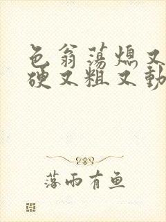 色翁荡熄又大又硬又粗又动态图