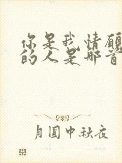 你是我情愿付出的人是哪首歌的歌词