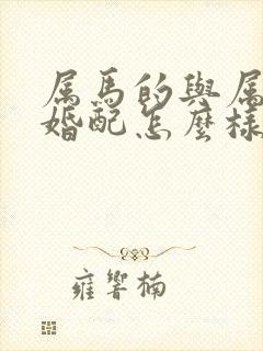 属马的与属猴的婚配怎么样