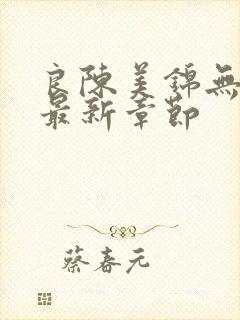 良陈美锦无弹窗最新章节