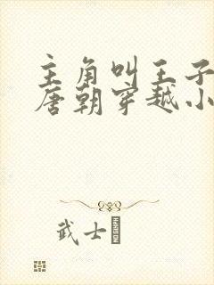 主角叫王子安的唐朝穿越小说