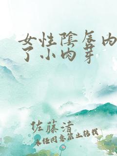 女性阴唇内侧长了小肉芽