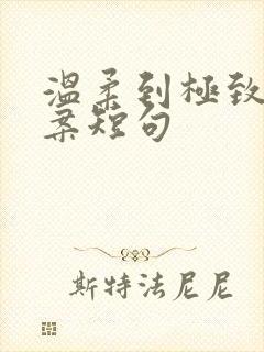 温柔到极致的文案短句