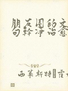 朋友圈的文案短句干净治愈暖心