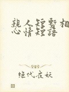 亲人短暂相聚的心情短语