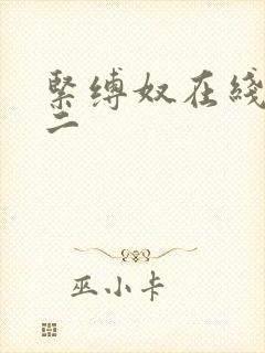 紧缚奴在线一区二