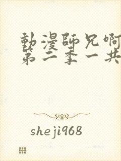 动漫师兄啊师兄第二季一共多少集