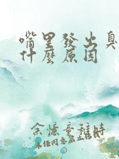 嘴里发出臭味是什么原因