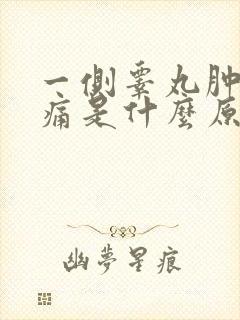 一侧睾丸肿胀疼痛是什么原因引起的