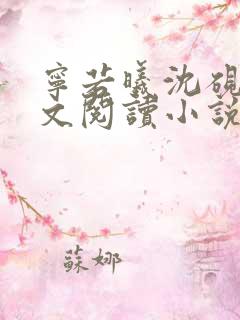 宁若曦沈砚舟全文阅读小说