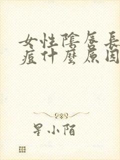 女性阴唇长小痘痘什么原因