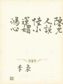 鸿运佳人陈斌赵心媚小说免费阅读