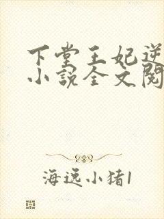 下堂王妃逆袭记小说全文阅读