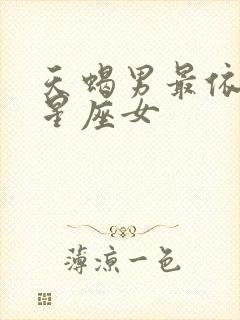 天蝎男最依赖的星座女