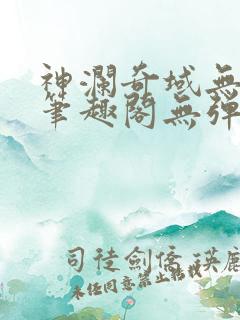 神澜奇域无双珠笔趣阁无弹窗