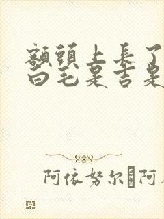 额头上长了一根白毛是吉是凶