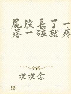 屁股长了一个疙瘩一碰就疼