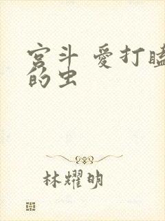 宫斗 爱打瞌睡的虫