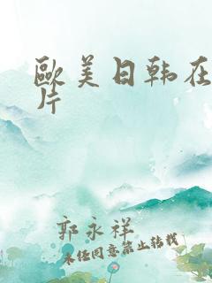 欧美日韩在线看片