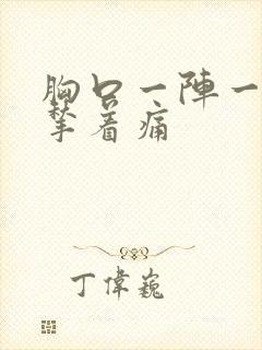 胸口一阵一阵的揪着痛