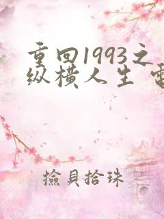 重回1993之纵横人生 电视剧