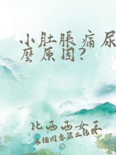 小肚胀痛尿多什么原因?