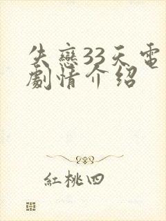 失恋33天电影剧情介绍