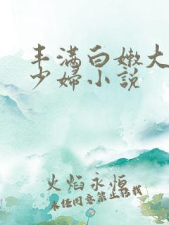 丰满白嫩大奶子少妇小说