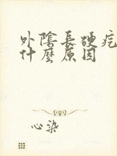 外阴长硬疙瘩是什么原因