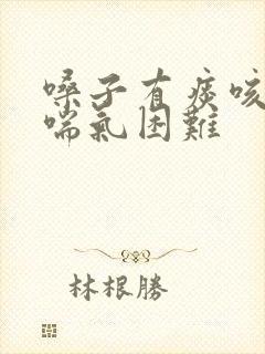 嗓子有痰咳不出喘气困难