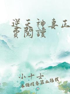 逆天神妻正版免费阅读