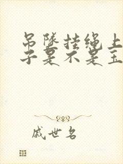 吊坠挂绳上的珠子是不是玉的